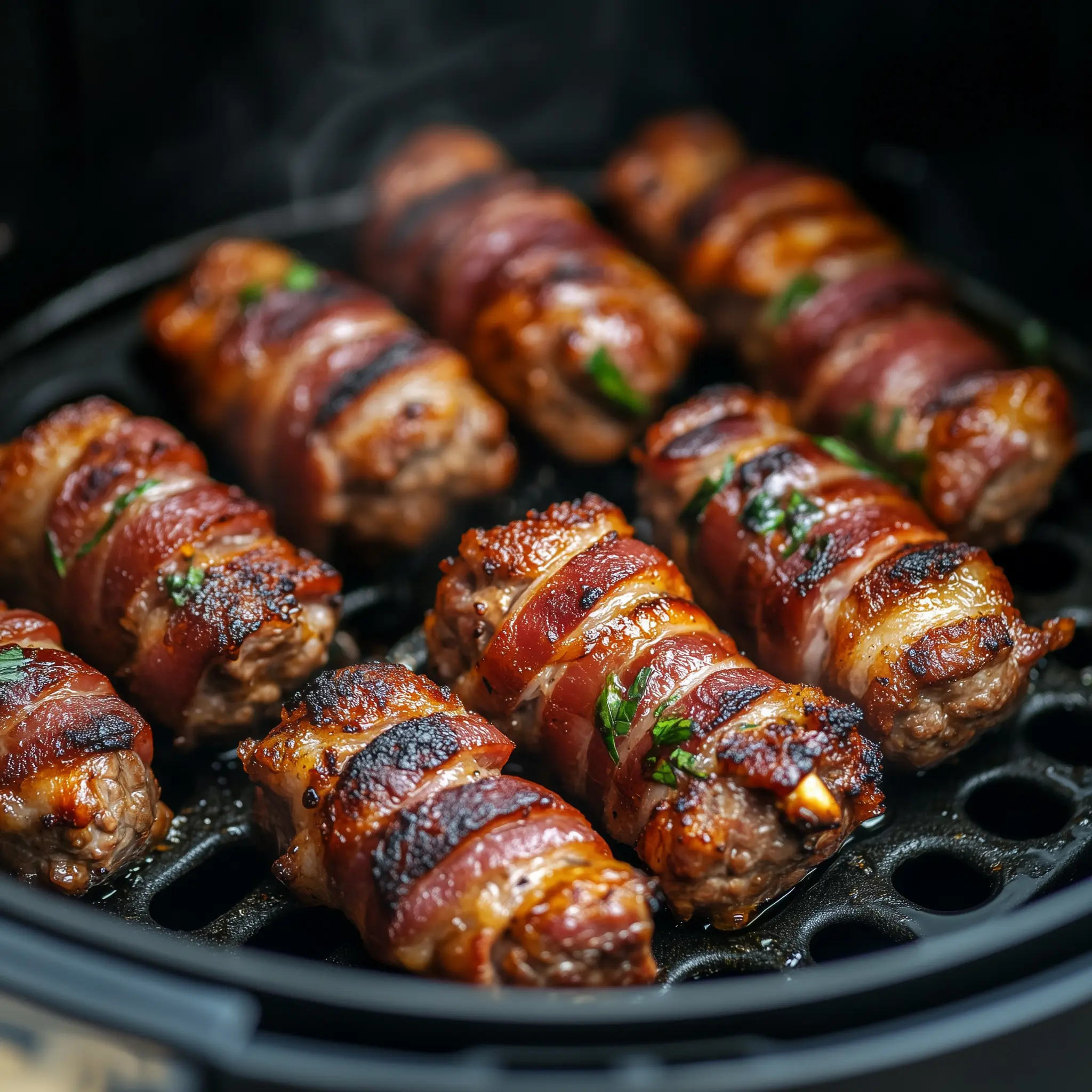 Slavinken in een airfryer